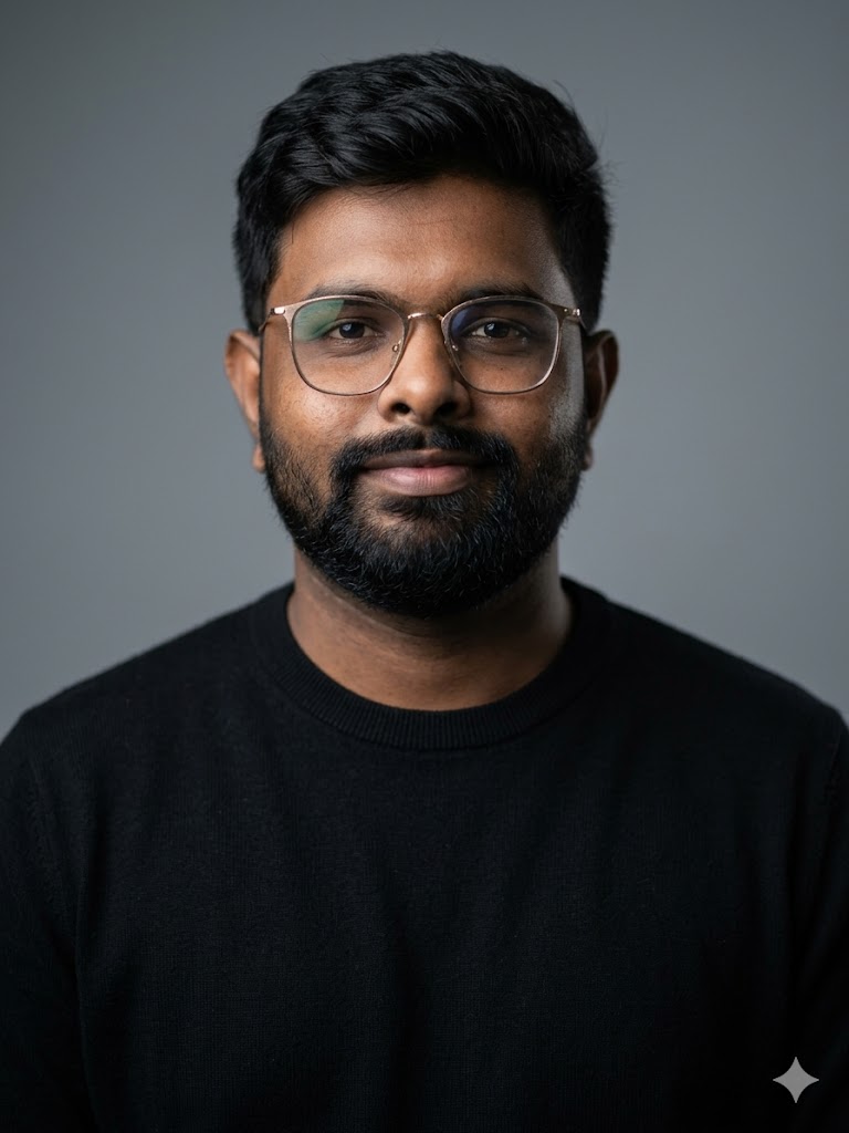 Mathujan Raveendranathan — professional portrait